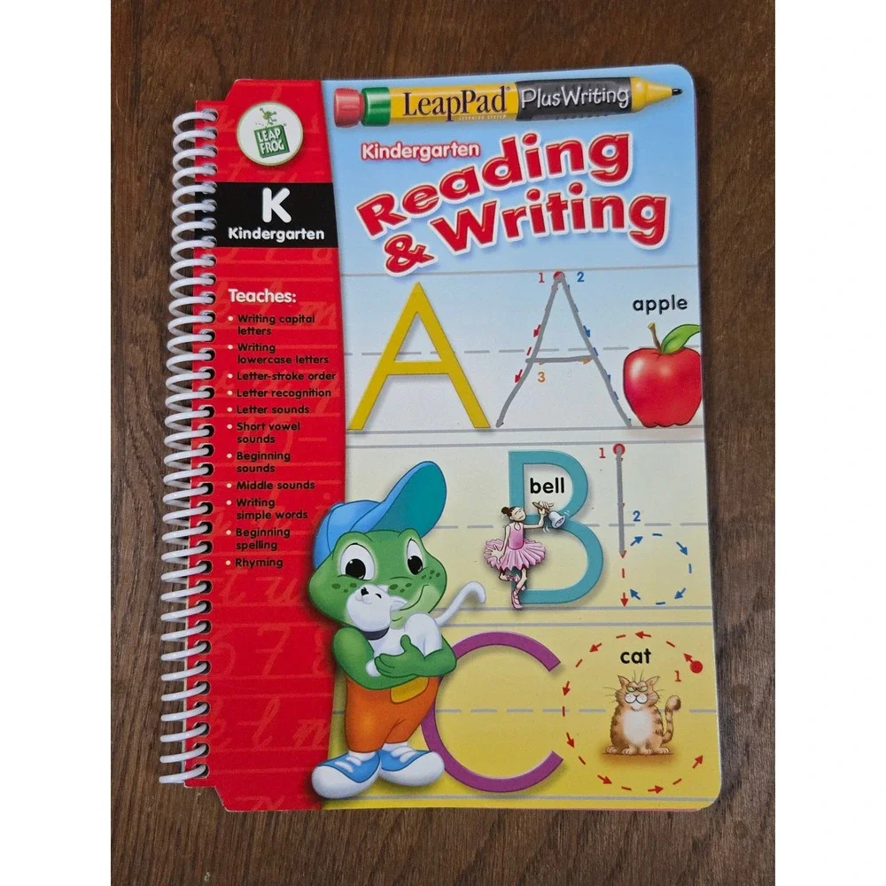 LeapFrog LeapPad Interactive Books Lot Reading Writing Music Disney Tigger PreK2